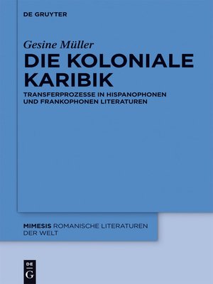 cover image of Die koloniale Karibik